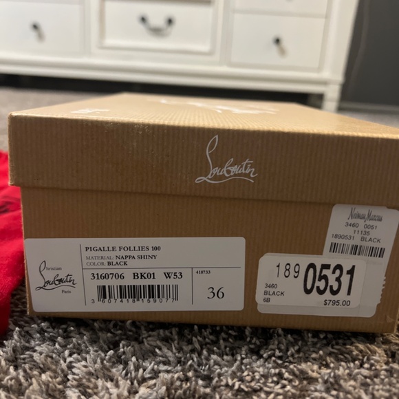 Christian Louis Vuitton heels (Pigalle Follies 100) - Picture 7 of 8